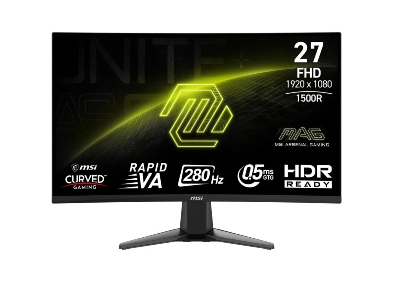 Captura de pantalla 2025-08-15 213405 Monitor MSI MAG 276CXF 27" LED Rapid VA FullHD 280Hz Adaptive Sync Curva - Imagen 1