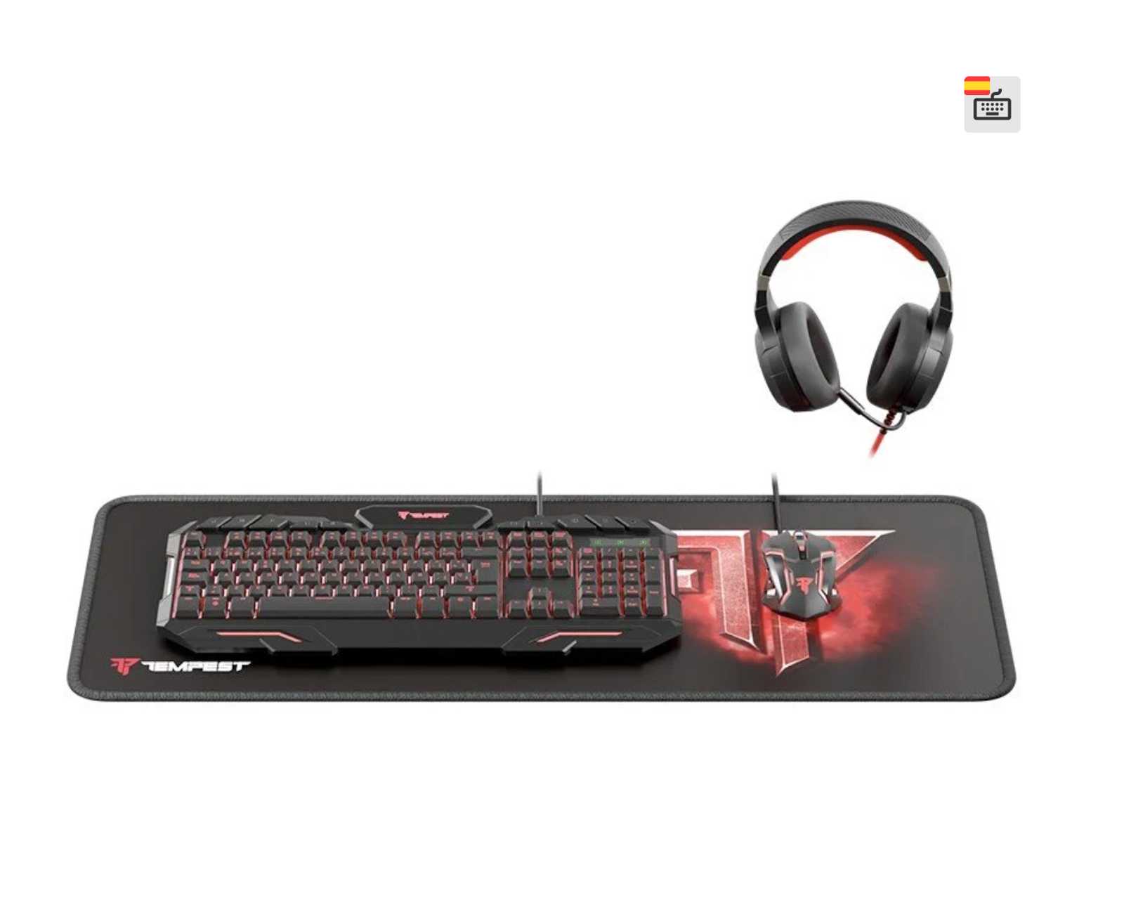 Captura de pantalla 2025-09-07 123406 Tempest Oblivion Combo Gaming Teclado + Ratón + Auriculares + Alfombrilla - Imagen 1